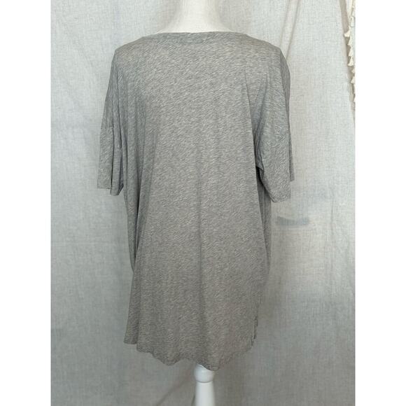 All Saints Grey Watch the Skies Cora Graphic T-Shirt Size M - Picture 5 of 7